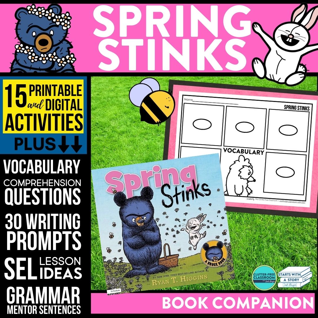 SPRING STINKS activities and lesson plan ideas