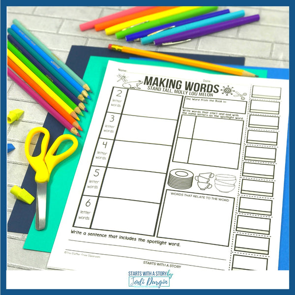 Stand Tall, Molly Lou Melon activities and lesson plan ideas