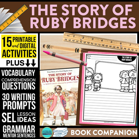 THE STORY OF RUBY BRIDGES activities and lesson plan ideas