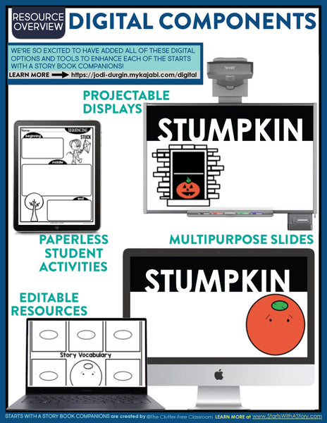 STUMPKIN activities, worksheets & lesson plan ideas