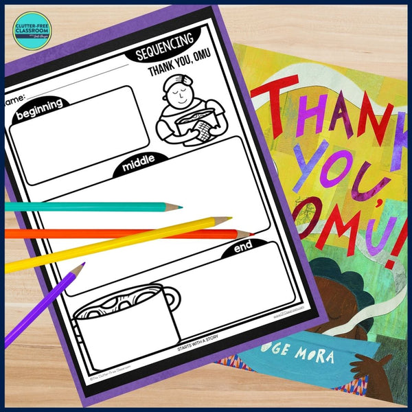 THANK YOU, OMU activities, worksheets & lesson plan ideas