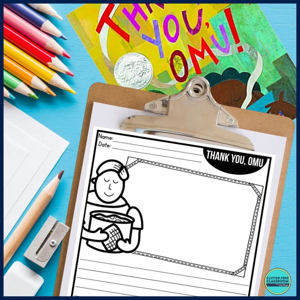 THANK YOU, OMU activities, worksheets & lesson plan ideas