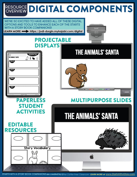 The Animals' Santa activities and lesson plan ideas