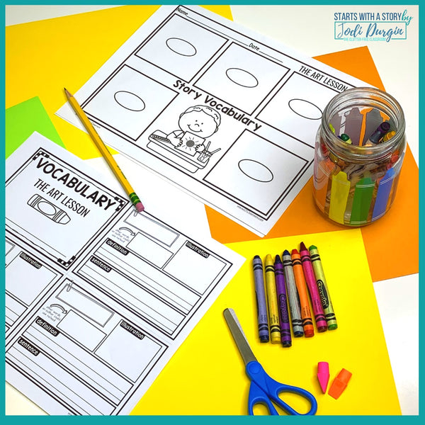 The Art Lesson activities and lesson plan ideas