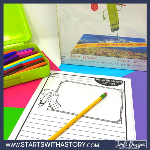 The Day the Crayons Came Home activities and lesson plan ideas