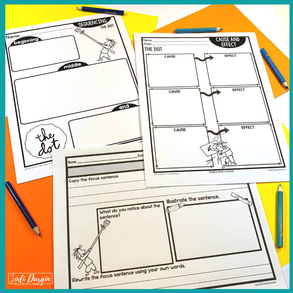 The Dot activities and lesson plan ideas