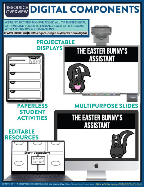 The Easter Bunny's Assistant activities and lesson plan ideas