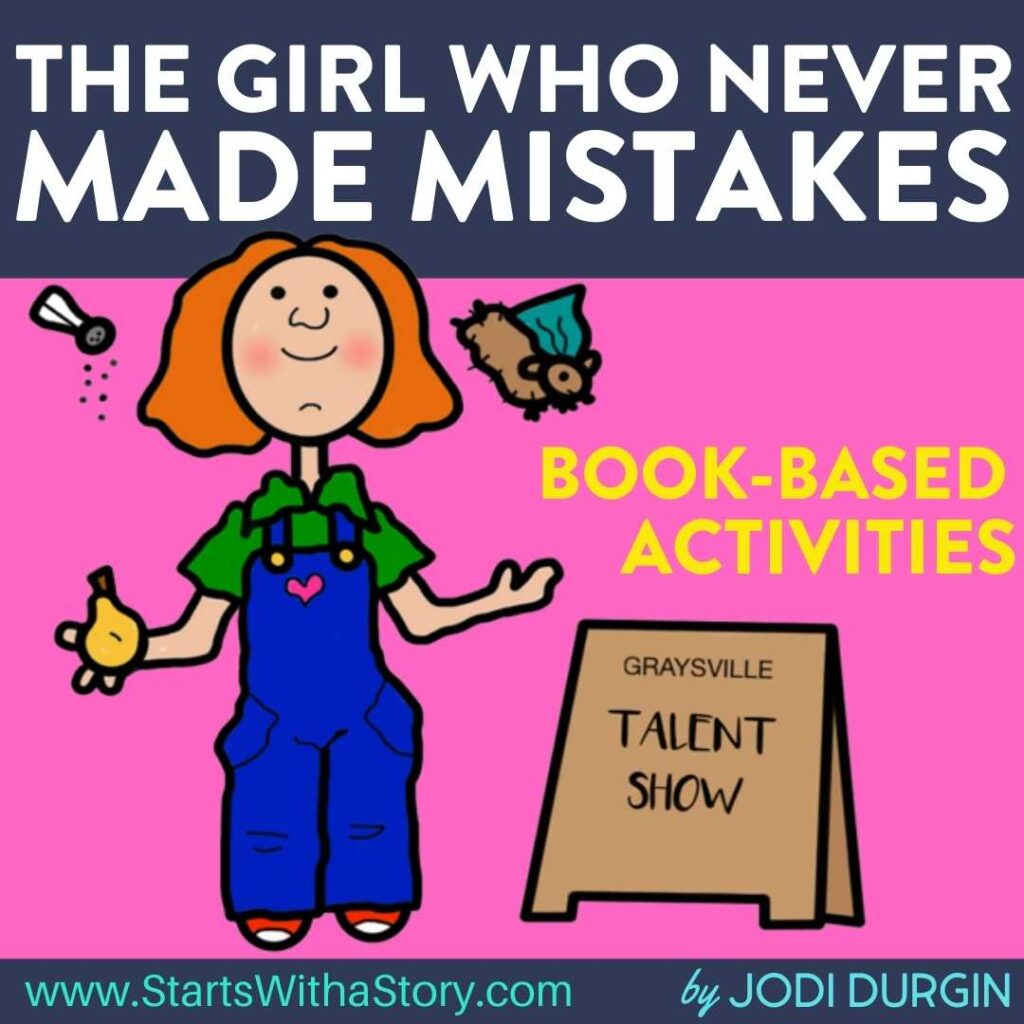 The Girl Who Never Made Mistakes activities and lesson plan ideas