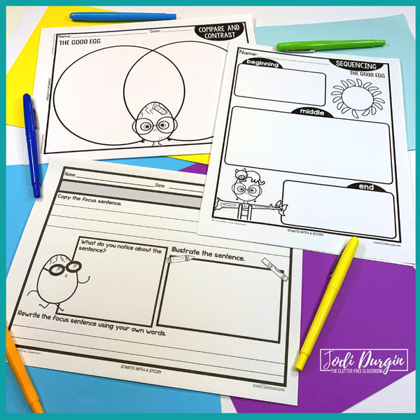 THE GOOD EGG activities and lesson plan ideas