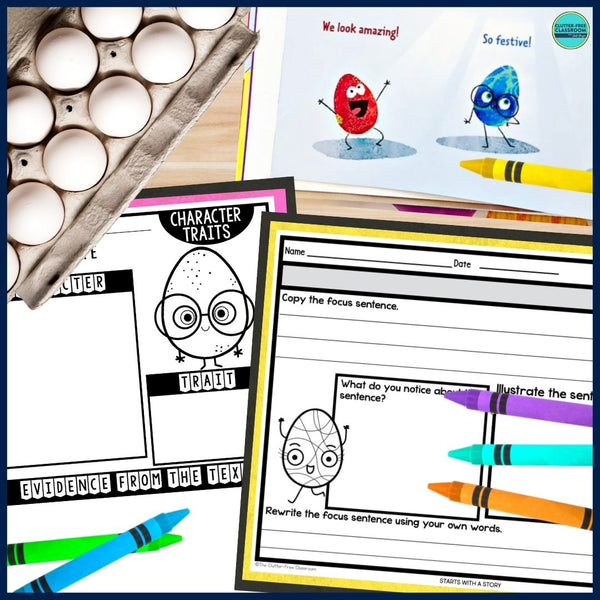 THE GREAT EGGSCAPE activities and lesson plan ideas