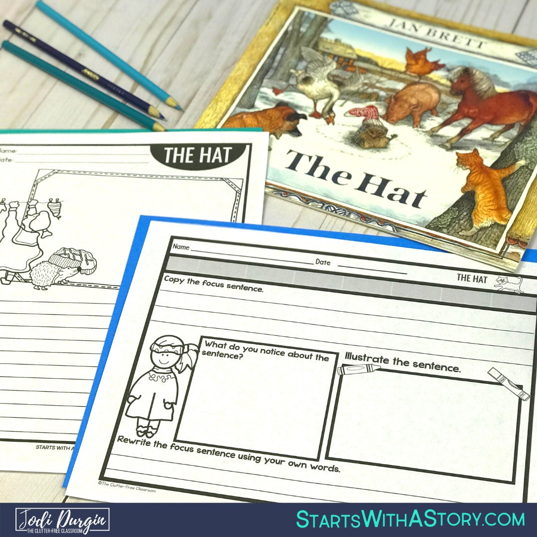 The Hat activities and lesson plan ideas – Clutter Free Classroom Store for The Hat By Jan Brett Free Printables