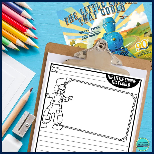 THE LITTLE ENGINE THAT COULD activities, worksheets & lesson plan ideas