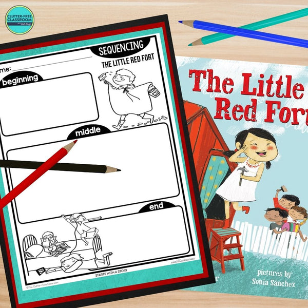 THE LITTLE RED FORT activities, worksheets & lesson plan ideas