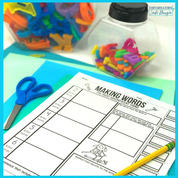 The Most Magnificent Thing activities and lesson plan ideas
