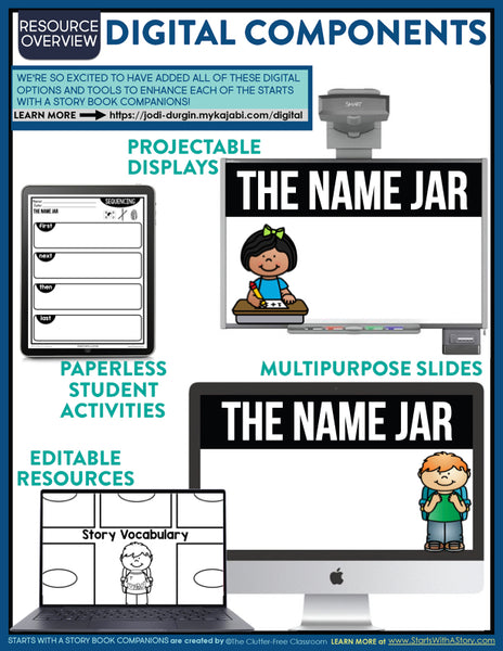 The Name Jar activities and lesson plan ideas
