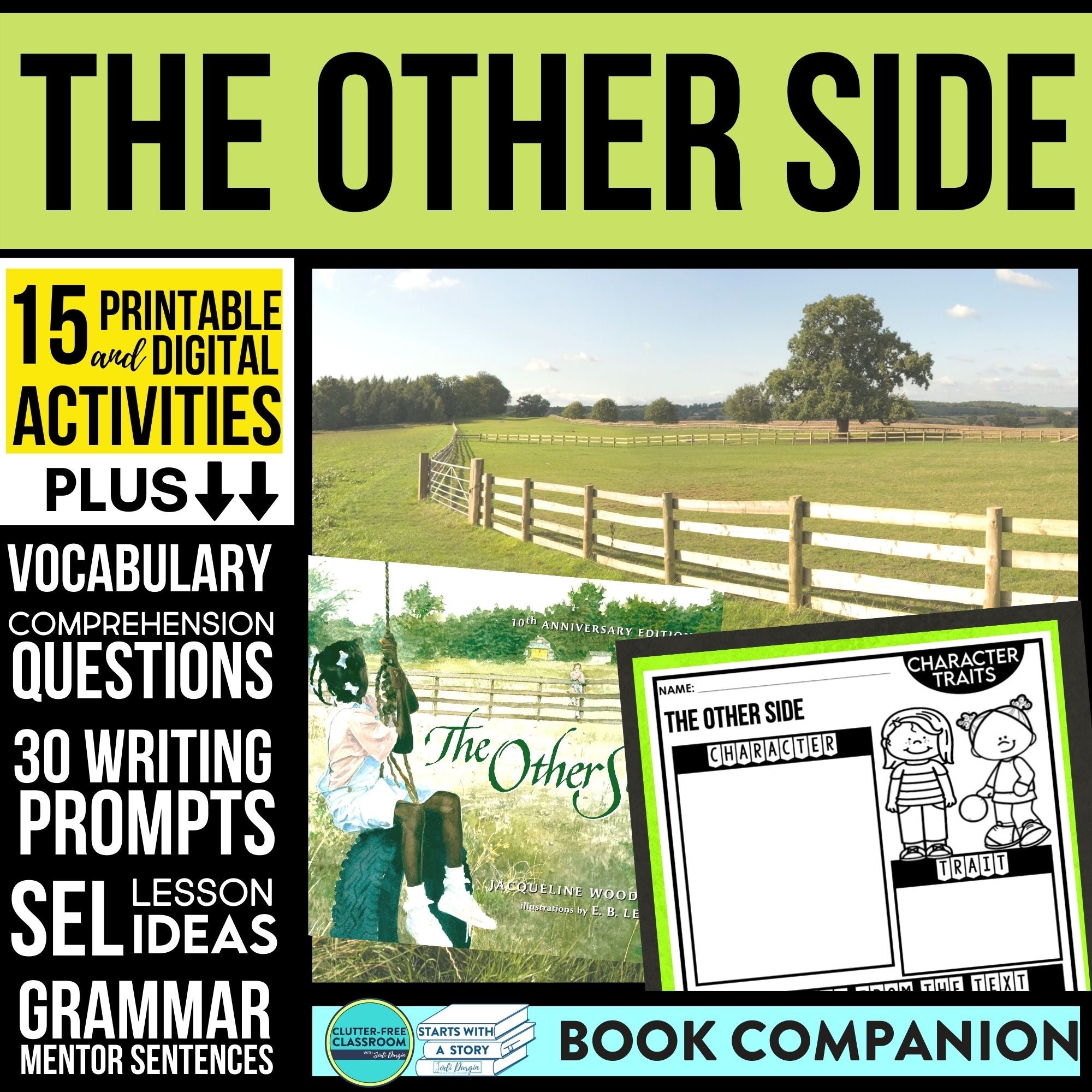 THE OTHER SIDE activities and lesson plan ideas