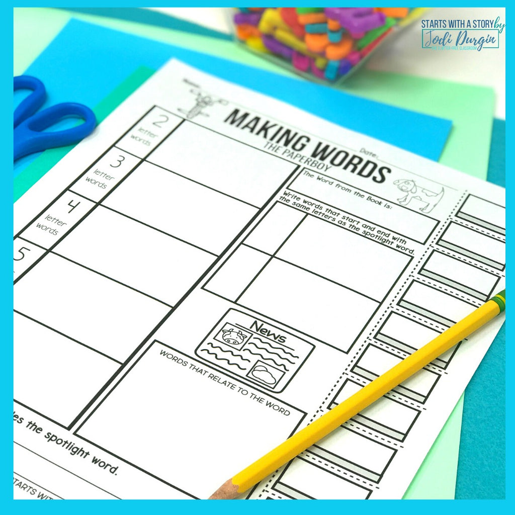 Paperboy Activity The Paperboy activities and lesson plan ideas – Clutter Free Classroom ...