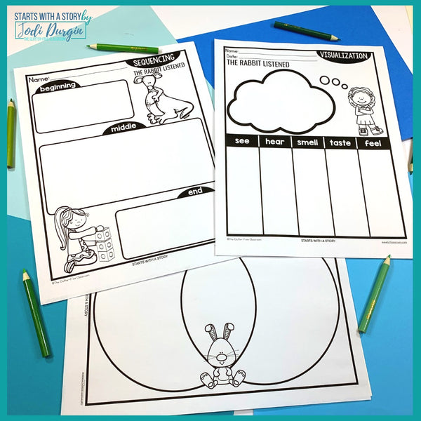 The Rabbit Listened activities and lesson plan ideas