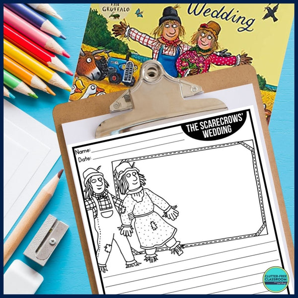 THE SCARECROWS' WEDDING activities, worksheets & lesson plan ideas