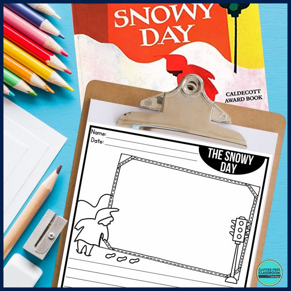THE SNOWY DAY activities, worksheets & lesson plan ideas