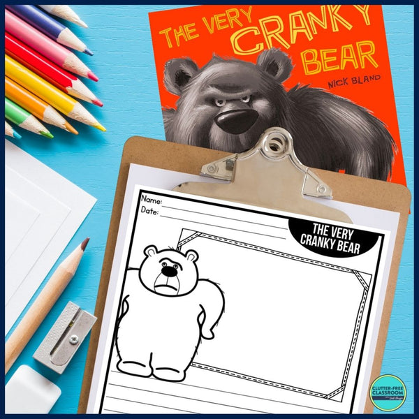 THE VERY CRANKY BEAR activities, worksheets & lesson plan ideas