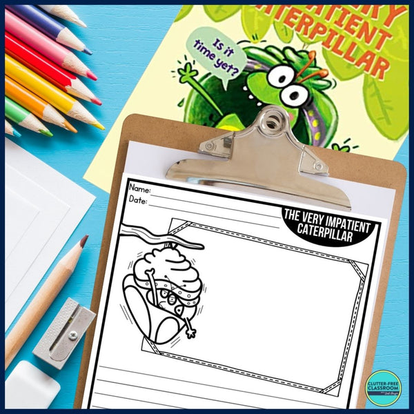 THE VERY IMPATIENT CATERPILLAR activities, worksheets & lesson plan ideas