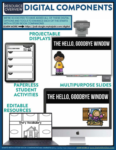 The Hello, Goodbye Window activities and lesson plan ideas