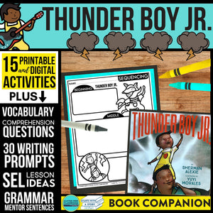 THUNDER BOY JR. activities and lesson plan ideas
