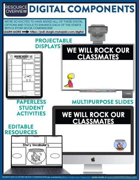 WE WILL ROCK OUR CLASSMATES activities, worksheets & lesson plan ideas