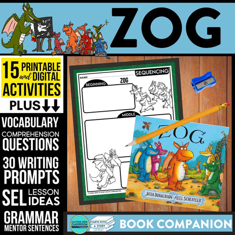 ZOG activities and lesson plan ideas